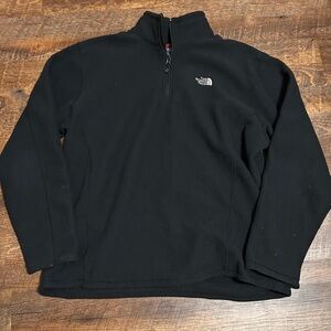 The North Face Men’s Quilted Styled 1/4 Zip Fleece Size XL Black